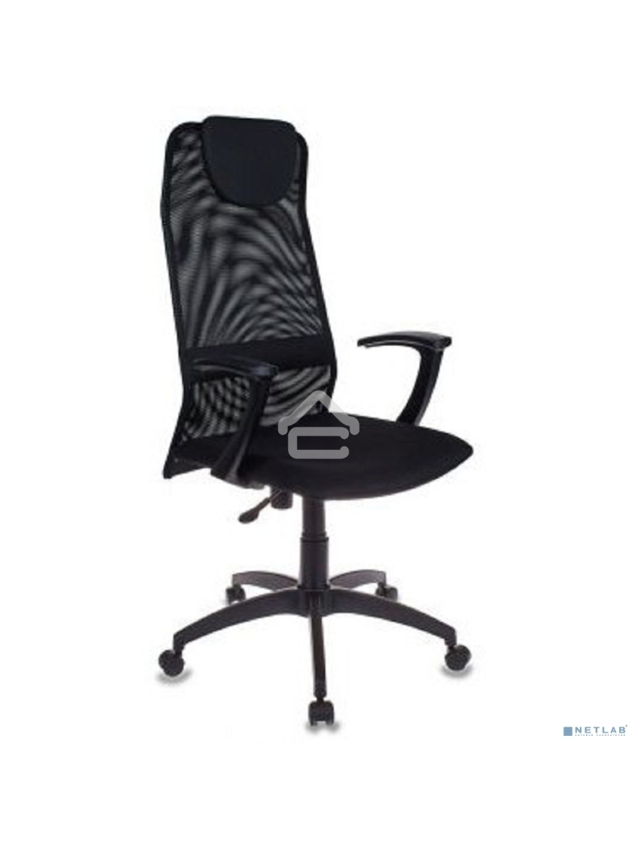 Кресло руководителя Бюрократ KB-8/BLACK черный TW-01 TW-11 сетка