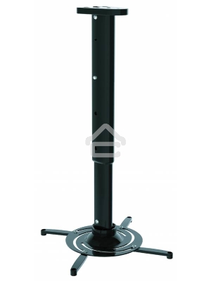 Кронштейн для проектора Cactus CS-VM-PR05L-BK черный макс.10кг настенный и потолочный поворот и наклон