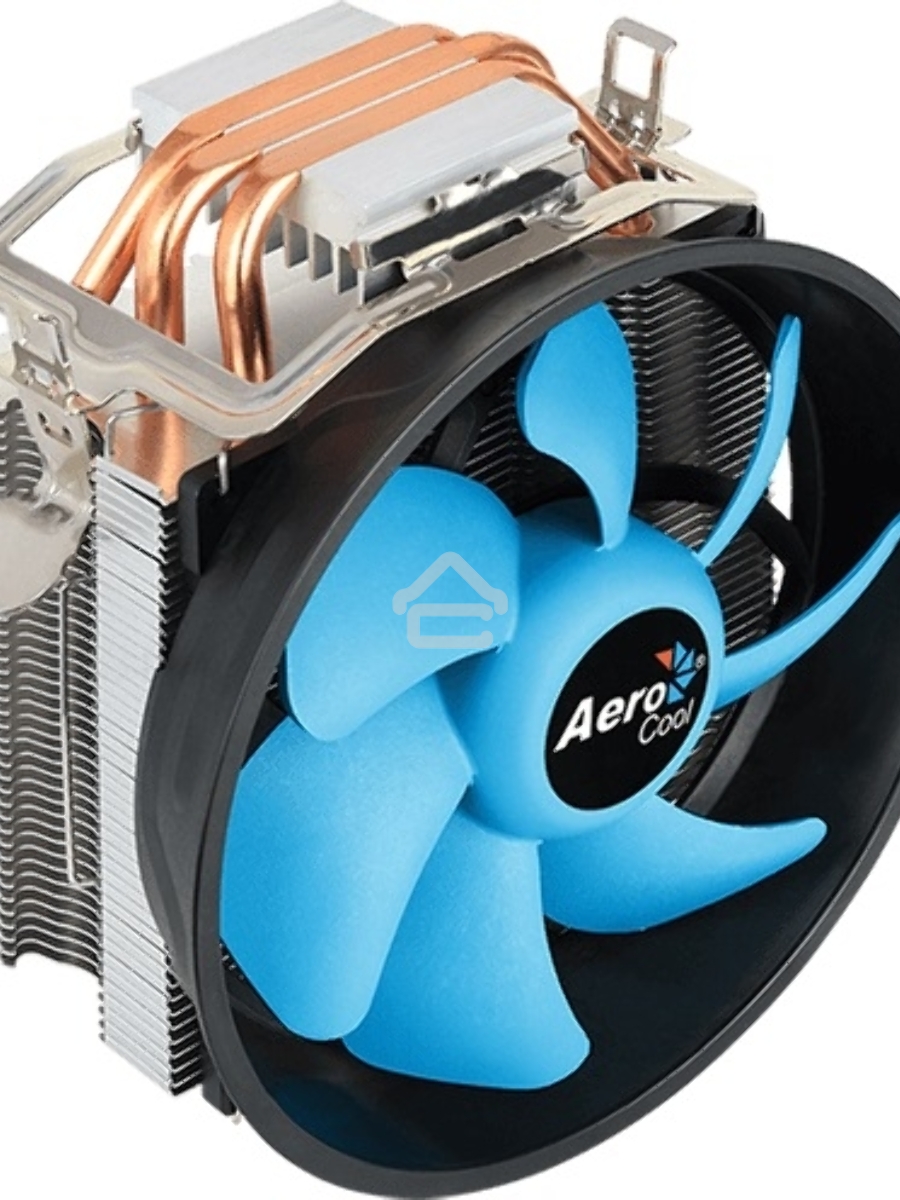 Кулер для процессора AeroCool / Formula Verkho 3 Plus серебристый, 120 мм, алюминий/медь, 2000 об/мин, 26.7 дБ, 4 pin, 125 Вт, 134 мм