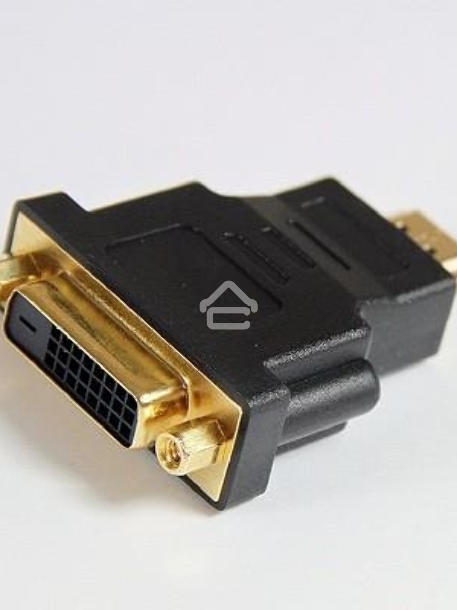 Переходник HDMI/DVI-D 19M/25F VCOM позолоченные контакты, VAD7819