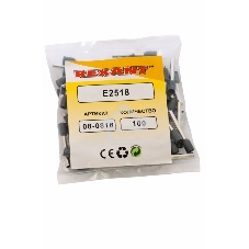 Наконечник штыревой втулочный изолированный F-18 мм 2.5 мм² (НШВи 2.5-18) синий Rexant