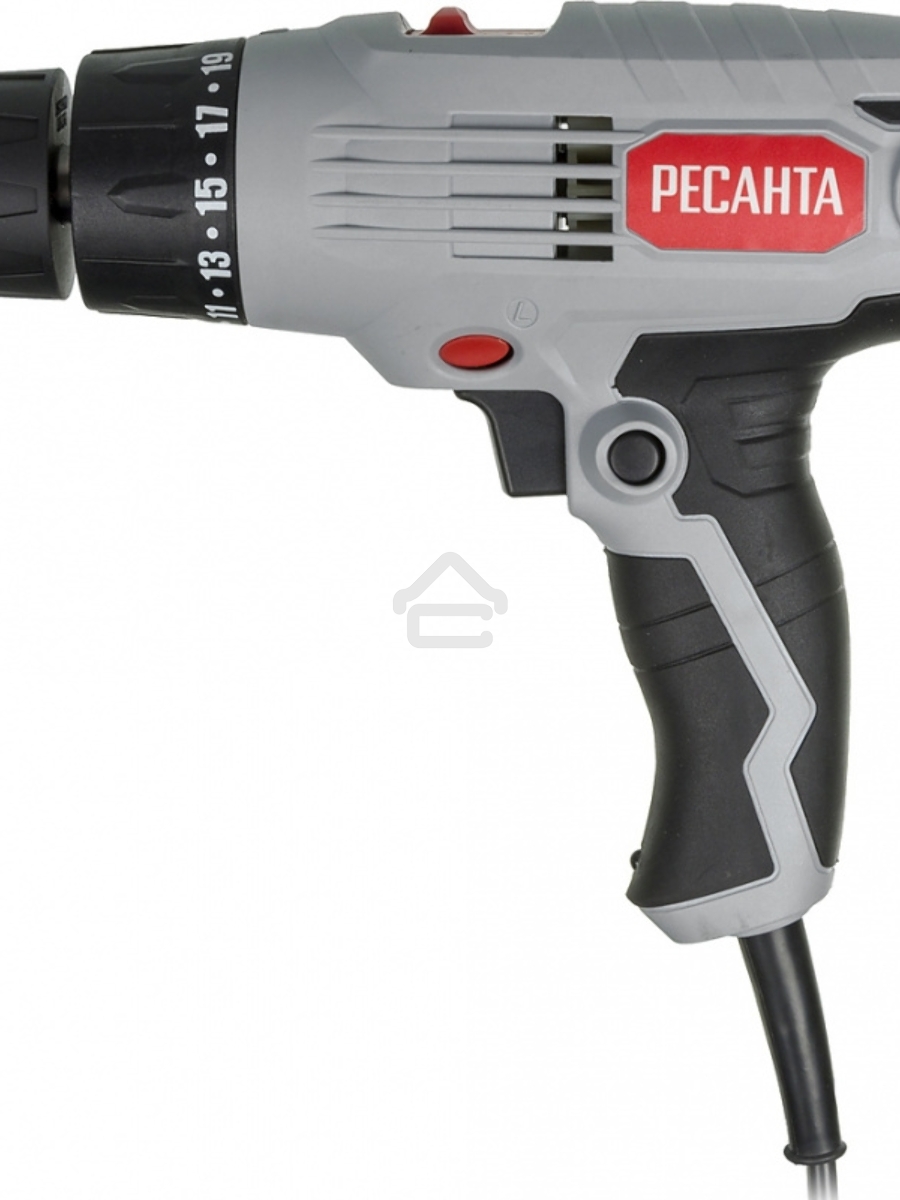 Дрель-шуруповерт Ресанта СШ-550-2 75/16/1, Сетевая, 550Вт