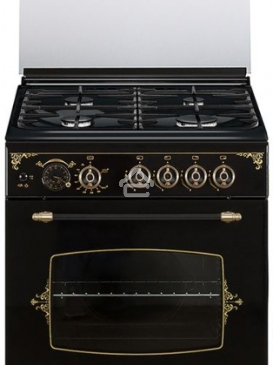Плита газовая Gefest ПГ 6100-03 0179 черный, конфорок 4 шт, духовка 52 л, 60 см x 85 см x 60 см
