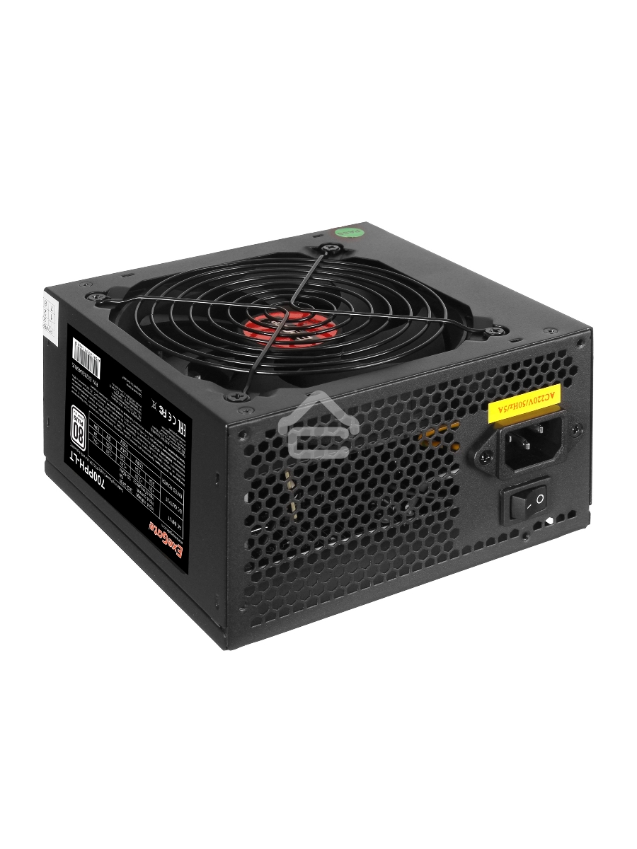Блок питания Exegate 700PPH-LT-S-OEM (EX282048RUS-S-OEM), 700Вт, 80 PLUS, 120мм, черный