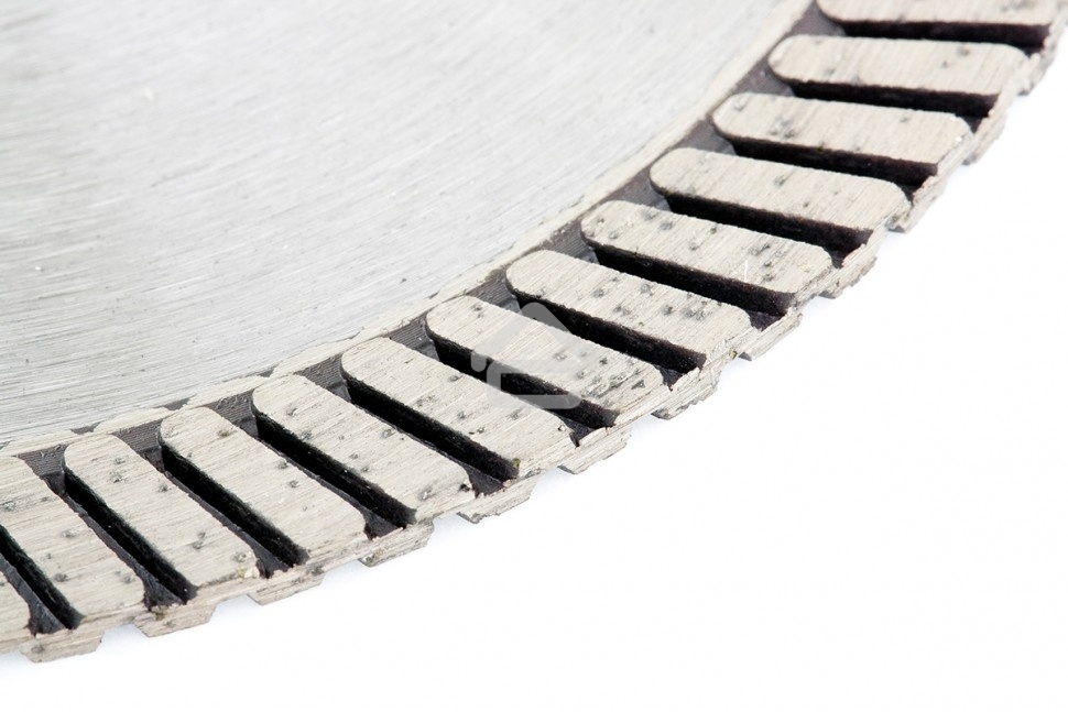 Диск алмазный Gross ф230х22,2 мм, турбо, сухое резание