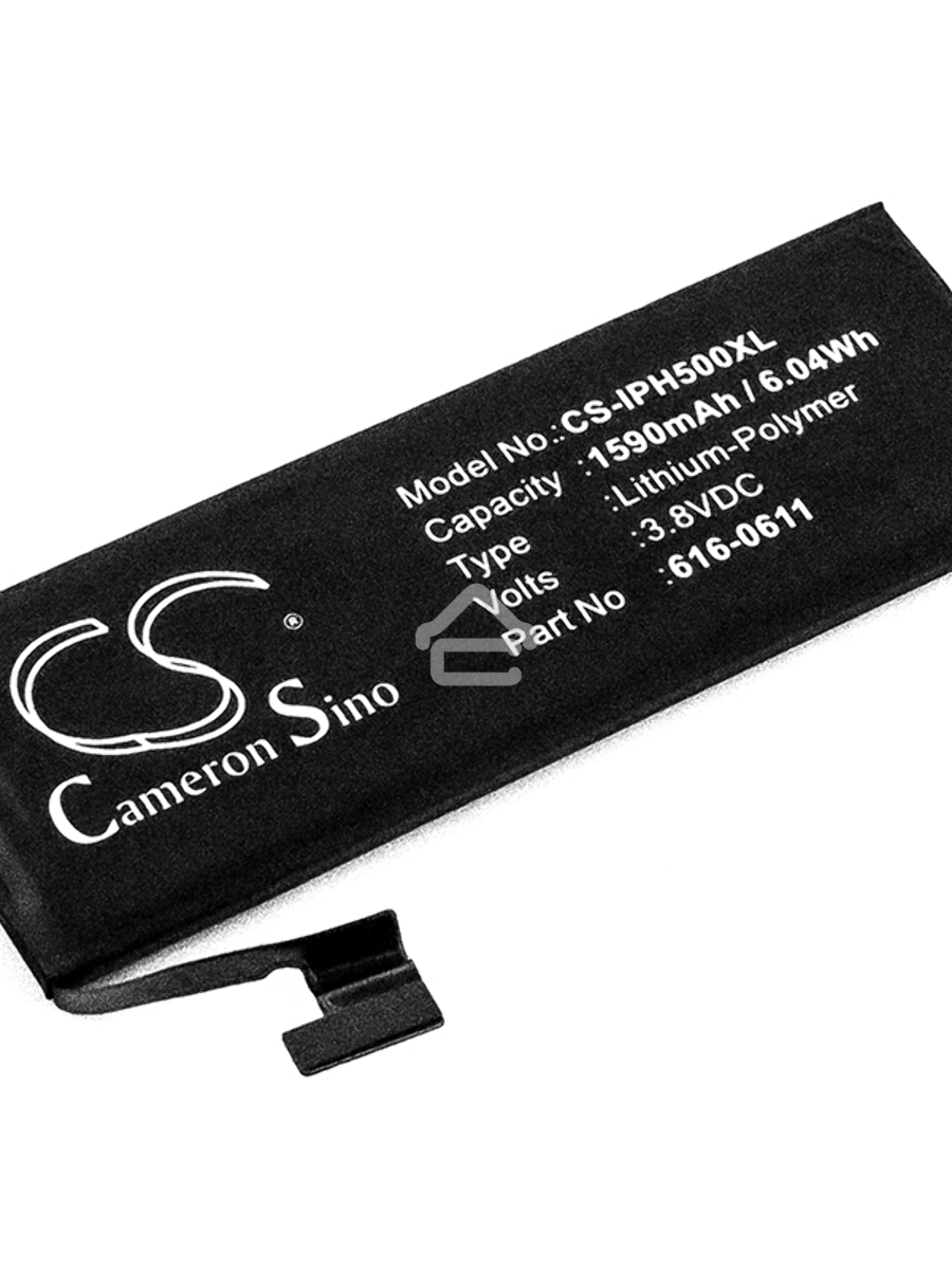 Аккумулятор CameronSino CS-IPH500XL для iPhone 5 3.8V / 1590mAh / 6.04Wh
