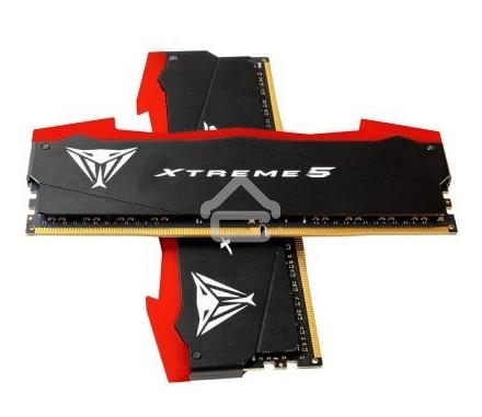 Оперативная память Patriot Viper Xtreme 5, DDR5, 48GB (2x24GB), 8200MHz, CL38, DIMM, с радиаторами, черный