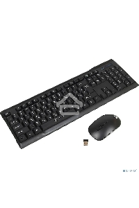 Беспроводной комплект клавиатура + мышь Oklick 230M Black 2.4ГГц  Nano Receiver USB