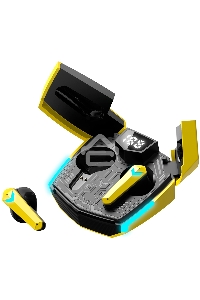 Наушники игровые CANYON headset Doublebee GTWS-2 Gaming Yellow