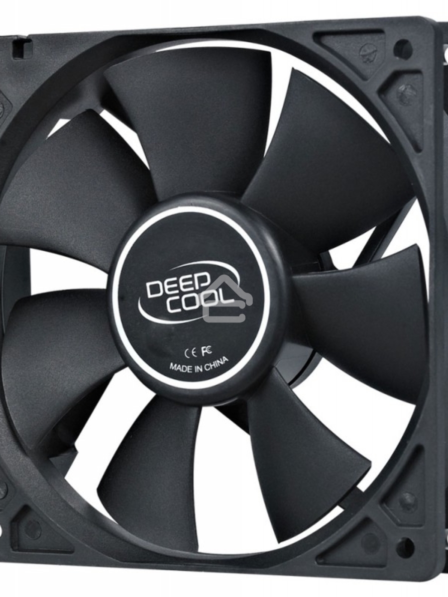 Вентилятор для корпуса DEEPCOOL XFAN 120 черный, 120 мм, 1300 об/мин, 23.7 дБ, 3 pin