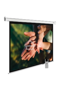 Экран Cactus 280x280см MotoExpert CS-PSME-280x280-WT 1:1 настенно-потолочный рулонный белый (моторизованный привод)