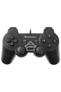 Геймпад Defender Omega USB, Проводной геймпад, 12 кнопок, 2 стика