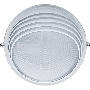 Светильник ЛОН 94 817 NBL-R3-60-E27/WH 1х60Вт E27 IP54 (аналог НПБ 1307 бел. круг ресн. 60Вт) Navigator 94817