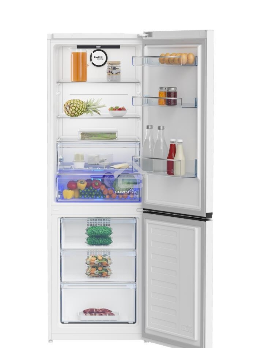 Холодильник Beko B3RCNK362HW белый двухкамерный 220/100л морозилка снизу