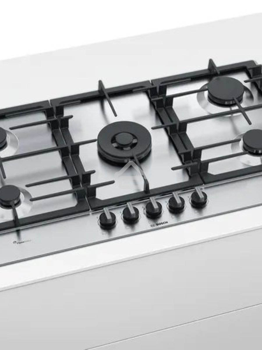 Газовая варочная поверхность Bosch PCR9A5B90M нержавеющая сталь