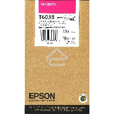 Картридж струйный Epson C13T603B00 пурпурный (220 мл) для Epson St Pro 7800/9800