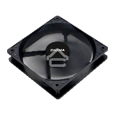 Вентилятор для корпуса Digma DFAN-120-7 черный, 120 мм, 1200 об/мин, 23 дБ, 4 pin