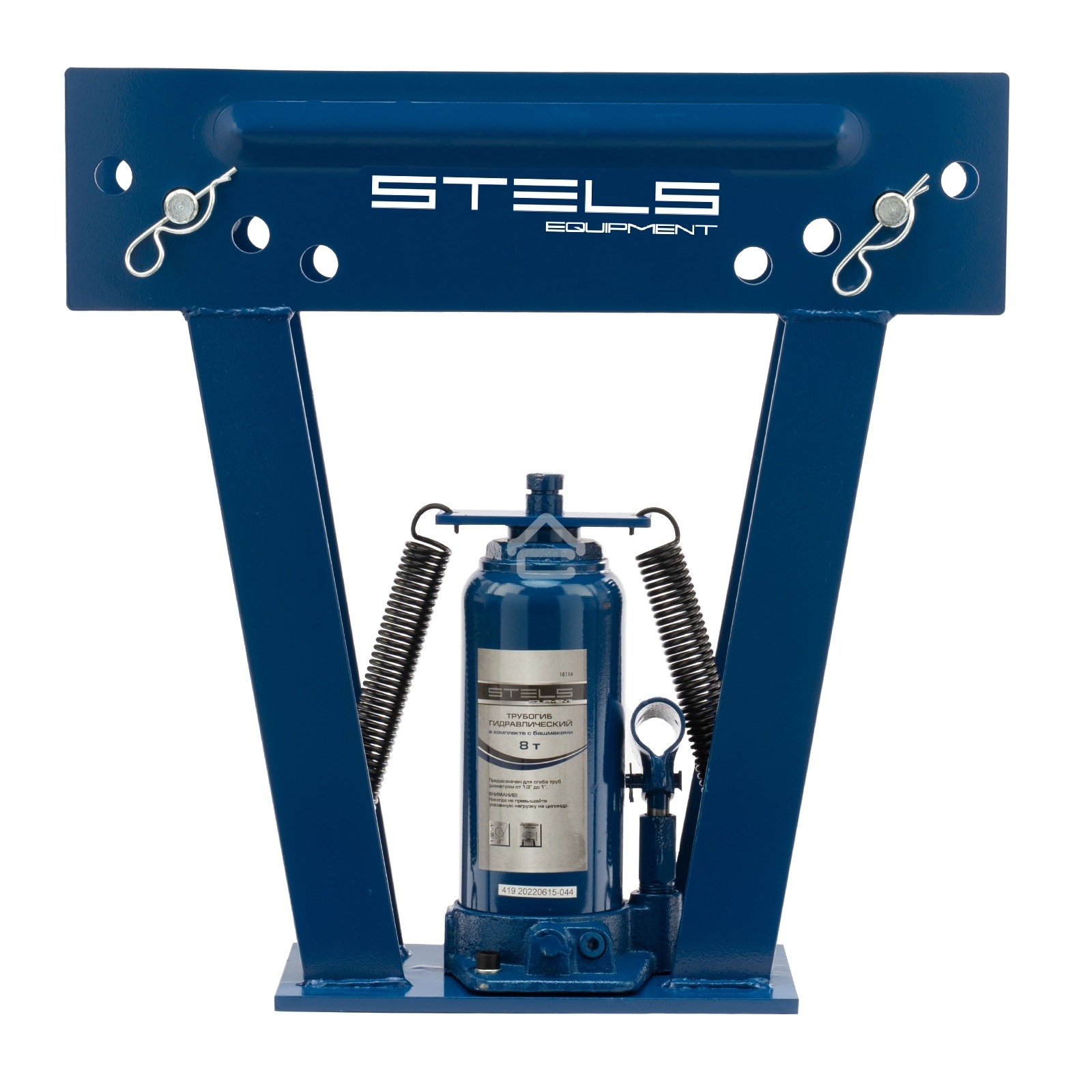 Трубогиб гидравлический, 8 т, в комплекте с башмаками 1/2