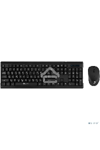 Беспроводной комплект клавиатура + мышь Oklick 230M Black 2.4ГГц  Nano Receiver USB