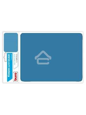 Коврик для мыши BURO BU-CLOTH/blue  матерчатый, синий,  220 х 250 х 4 мм