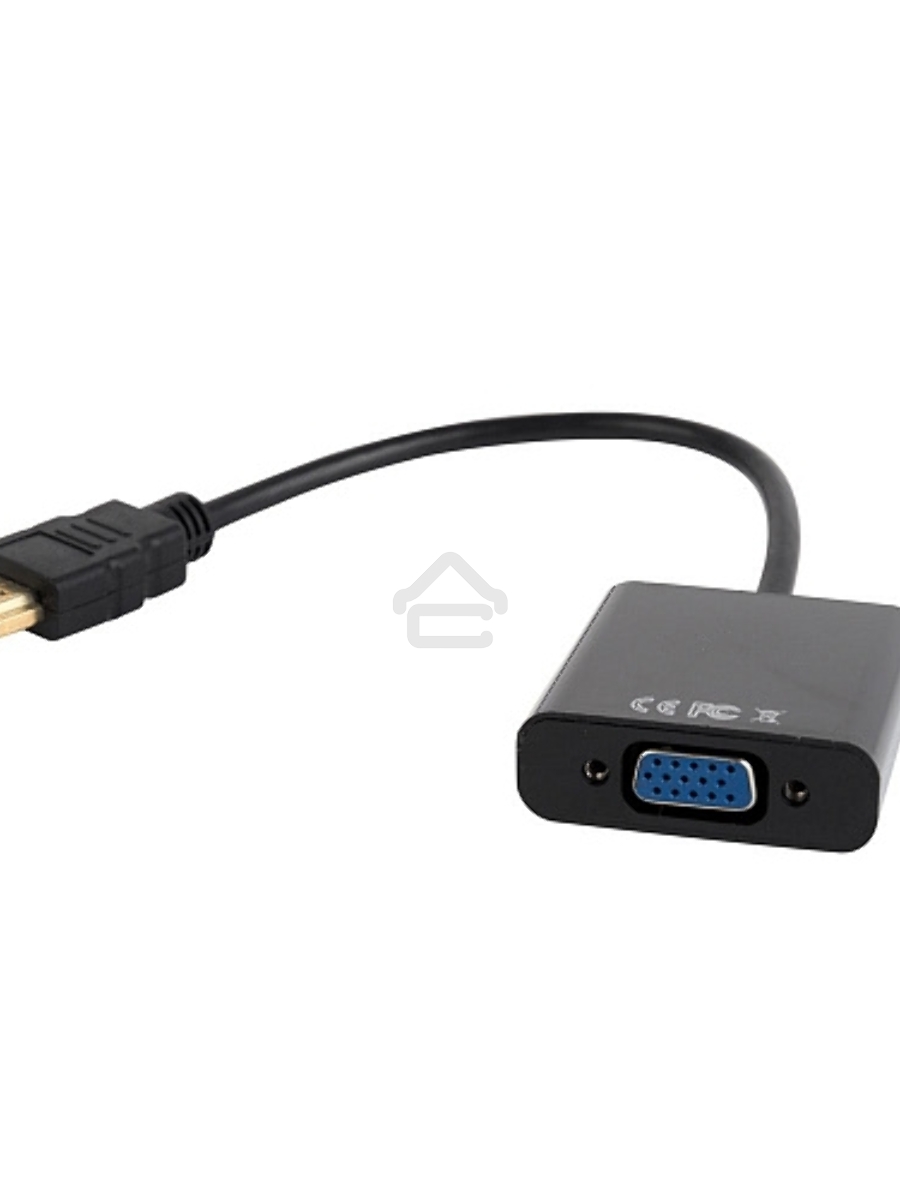 Переходник Gembird-Cablexpert Переходник HDMI-VGA, 19M/15F (A-HDMI-VGA-03)