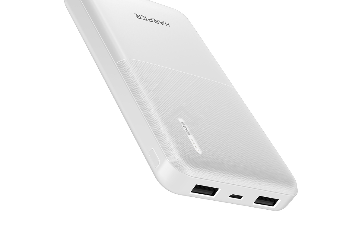 Портативный аккумулятор Harper PB-10011 белый