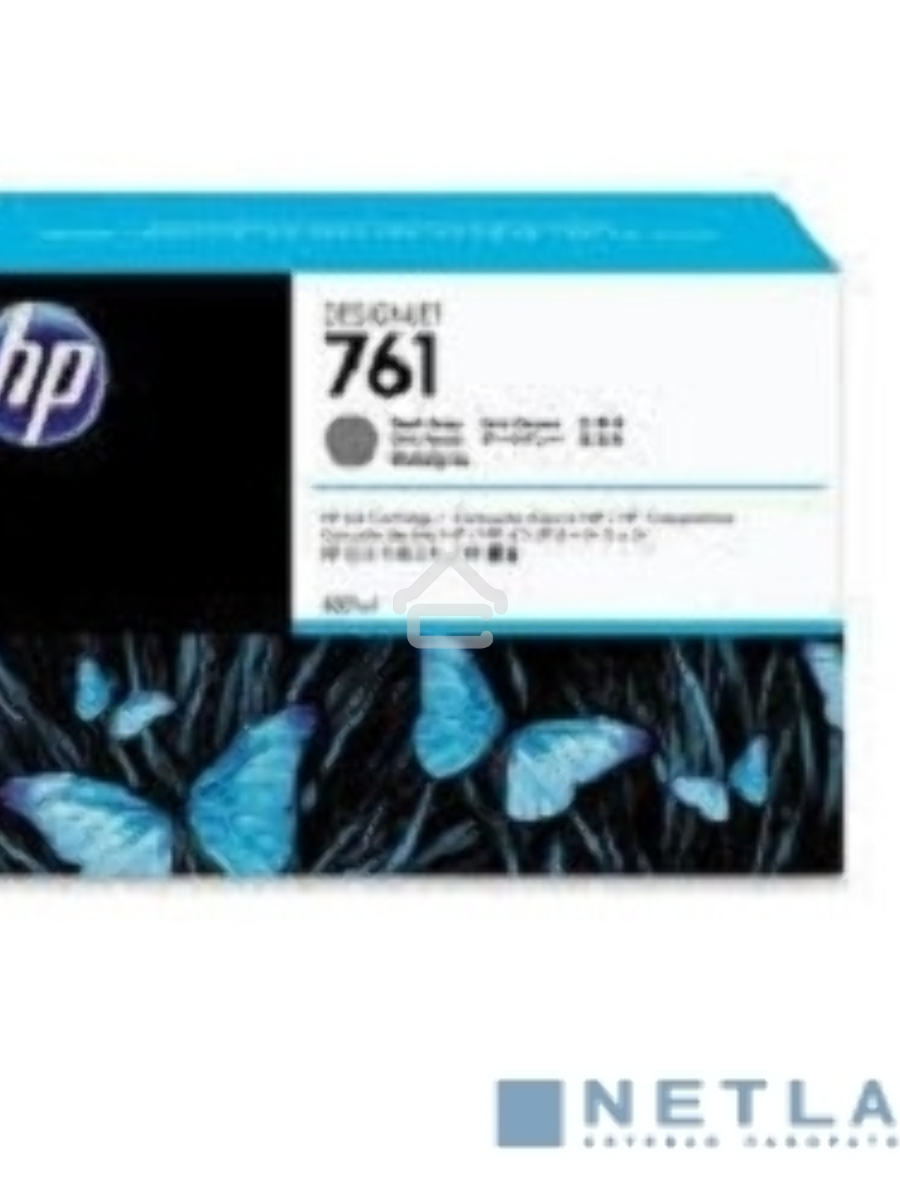 Картридж струйный HP №761 CM996A темно-серый для HP DJ T7100 (400мл)