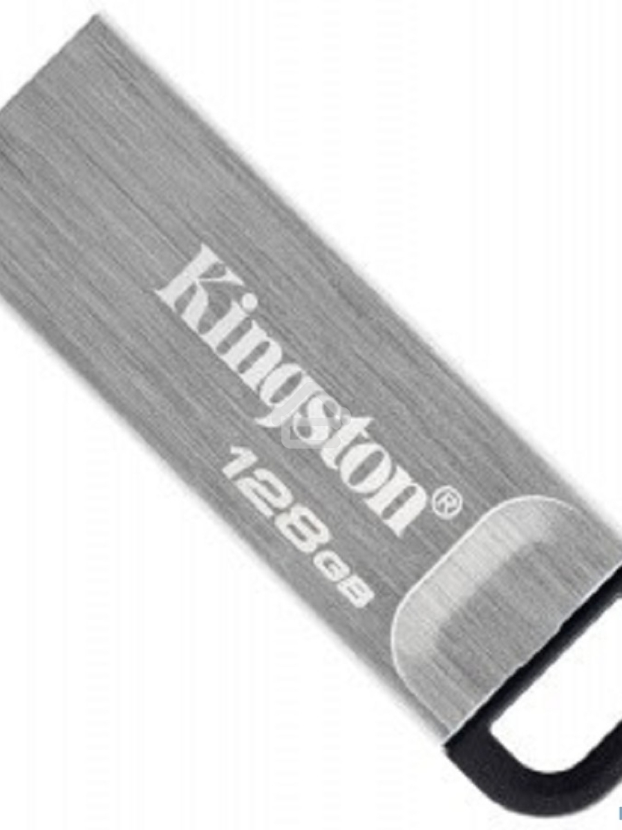 Флеш диск Kingston 128Gb DataTraveler KYSON <DTKN/128GB>, (USB 3.2, 200 МБ/с при чтении, 60 МБ/с при записи)