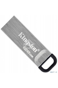Флеш диск Kingston 128Gb DataTraveler KYSON <DTKN/128GB>, (USB 3.2, 200 МБ/с при чтении, 60 МБ/с при записи)