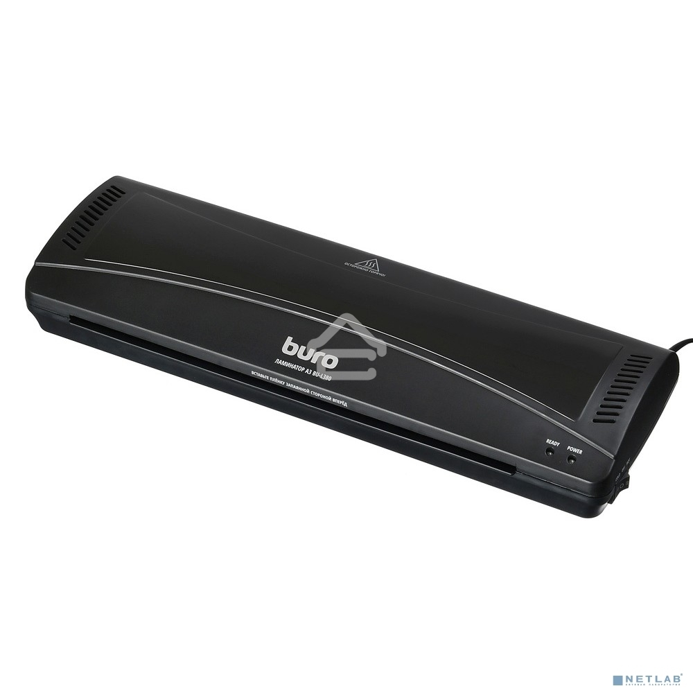 Ламинатор Buro BU-L380 (OL380) A3 (80-125мкм) 25см/мин (2вал.) хол.лам. лам.фото