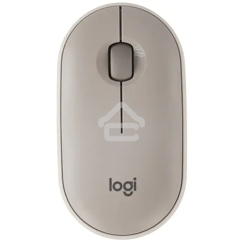 Мышь беспроводная Logitech Pebble M350 серый, 1000 dpi, радиоканал, Bluetooth, USB, кнопки - 3