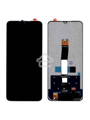 Дисплей (модуль) для Xiaomi Redmi 12C сборе с тачскрином черный