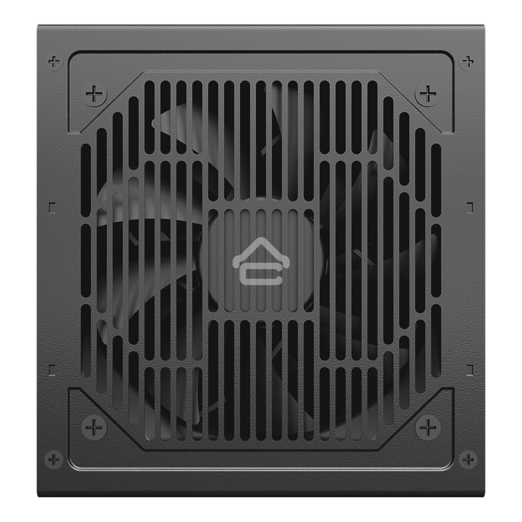 Блок питания PCCOOLER KF650, 650W 80 PLUS White (ATX, ATX 2.4, Non-modular, 1x24(20+4)pin 550мм, 1xCPU*2 8(4+4)pin 610+150мм, 2xPCIe 8(6+2)pin 510мм, 2xSATA*3+MOLEX4pin*1 450+150+150+150мм, Active, 120x120мм, 140x150x86мм, APFC, OVP, SCP, OPP (140-160%, 2