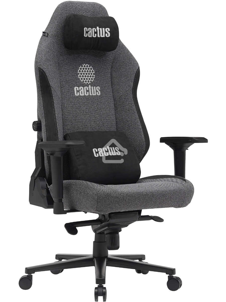 Кресло компьютерное Cactus CS-CHR-MAG-GY серый/черный