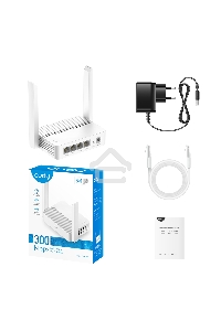 Роутер Cudy WR300 N300 10/100BASE-TX/Wi-Fi белый