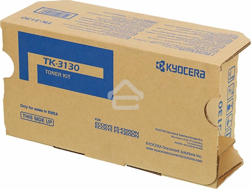 Картридж лазерный Kyocera TK-3130 (1T02LV0NL0) черный для FS-4200DN/4300DN, M3550idn/M3560idn 25000 стр