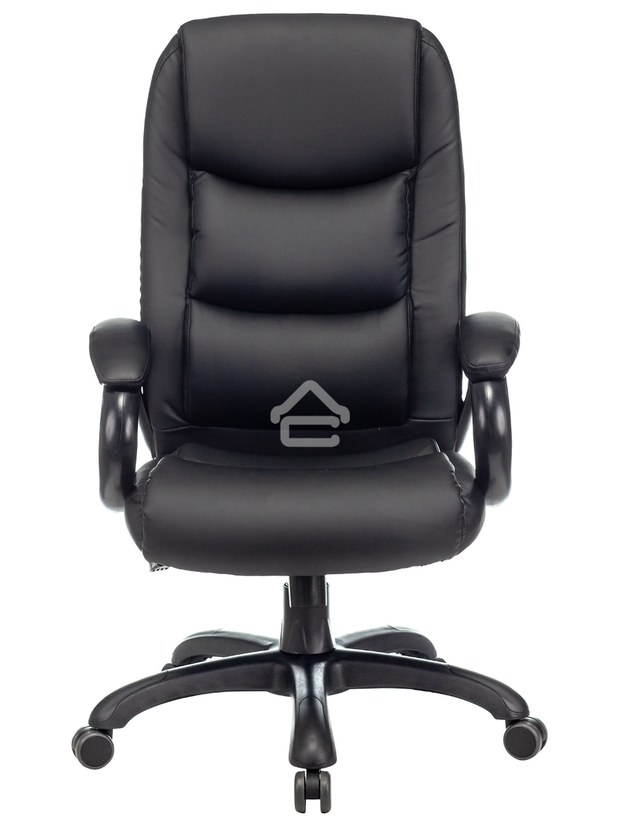 Кресло руководителя Бюрократ CH-S840N/BLACK черный, эко.кожа, крестов. пластик