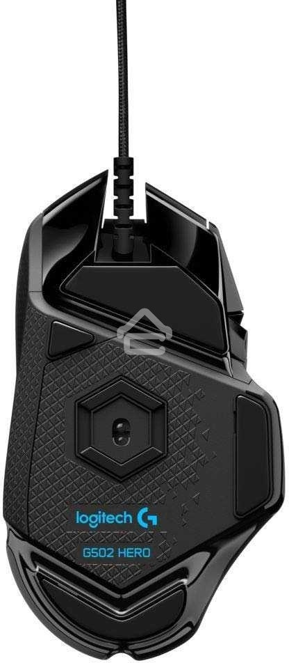Мышь проводная Logitech G502 HERO черный, 25600 dpi, USB, кнопки - 11