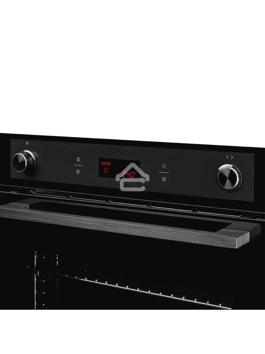 Встраиваемый духовой шкаф Kuppersberg HM 629 Black 60 см, 70 л, 9 режимов, гидролизная очистка, черный