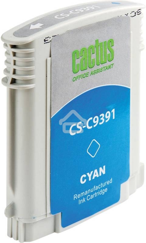 Картридж струйный Cactus CS-C9391 голубой для №88 HP Officejet Pro K550 (29мл)