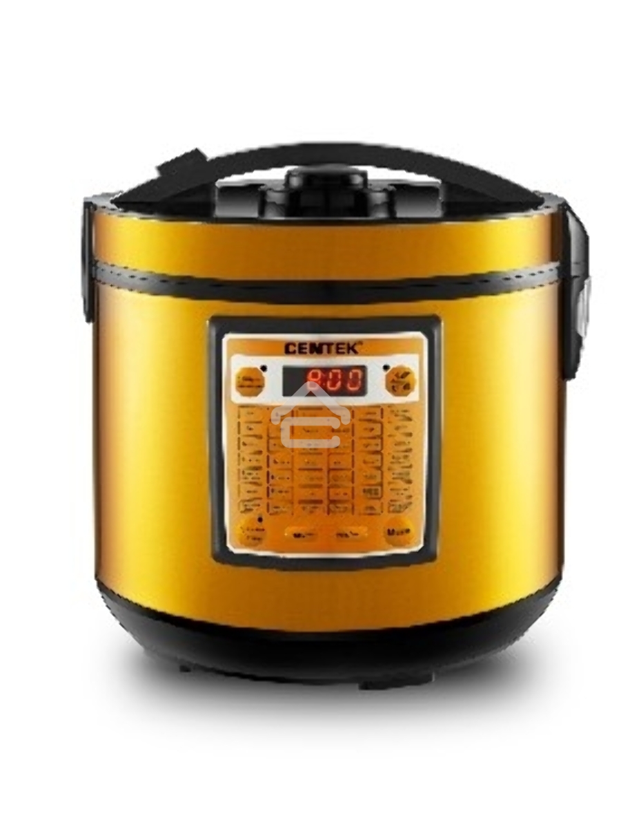 Мультиварка Centek CT-1495 black (ЗОЛОТО) 5.0л, 42 программы + Мультишеф