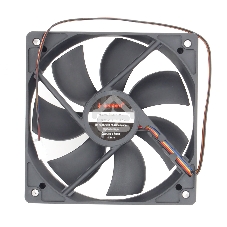 Вентилятор для корпуса Gembird 18658 черный, 120 мм, 2000 об/мин, 38.65 дБ, 4 pin