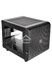 Компьютерный корпус Thermaltake Case Tt Core V21 CA-1D5-00S1WN-00  mATX/ win/ black/ USB3.0/ no PSU