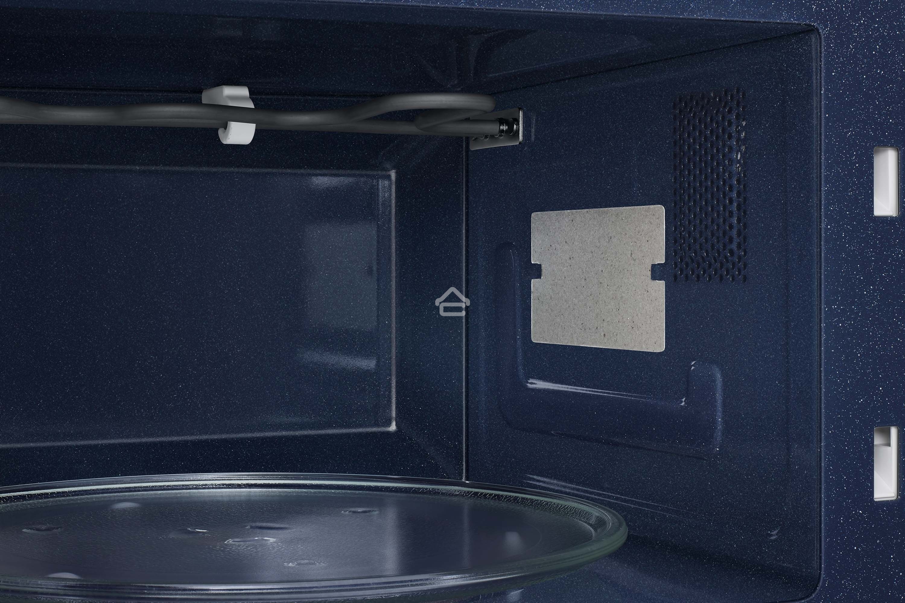 Микроволновая печь Samsung MG23T5018AK/BW черный, 23 л, 800 Вт, переключатели - сенсор