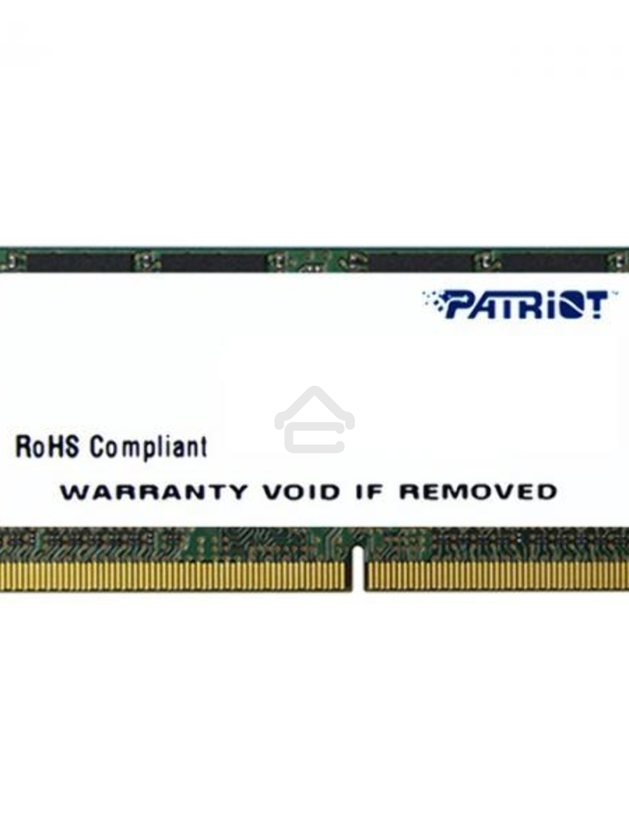 Оперативная память Patriot Signature, DDR4, 4GB (1x4 GB), 2400 MHz, CL17, SO-DIMM