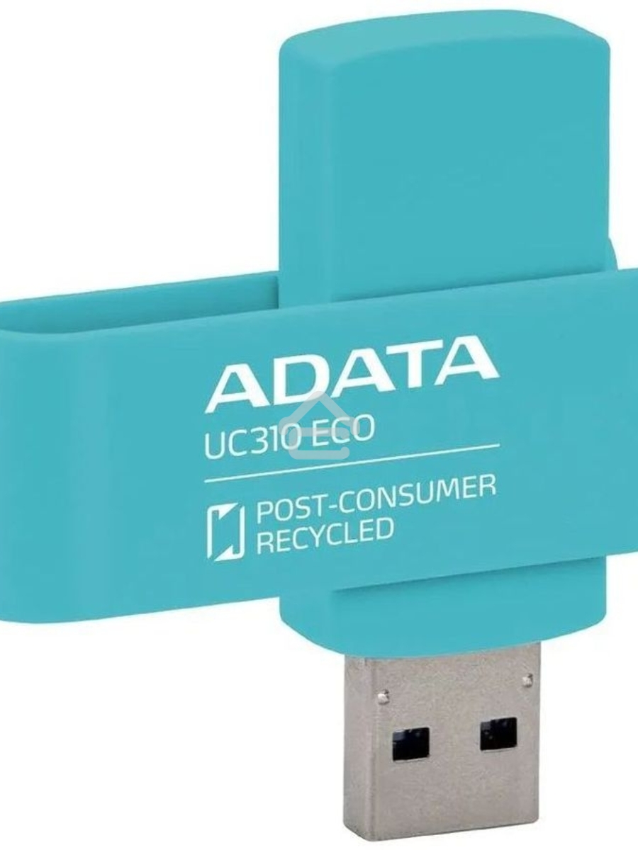 Флеш диск ADATA USB3 64GB GREEN UC310E-64G-RGN
