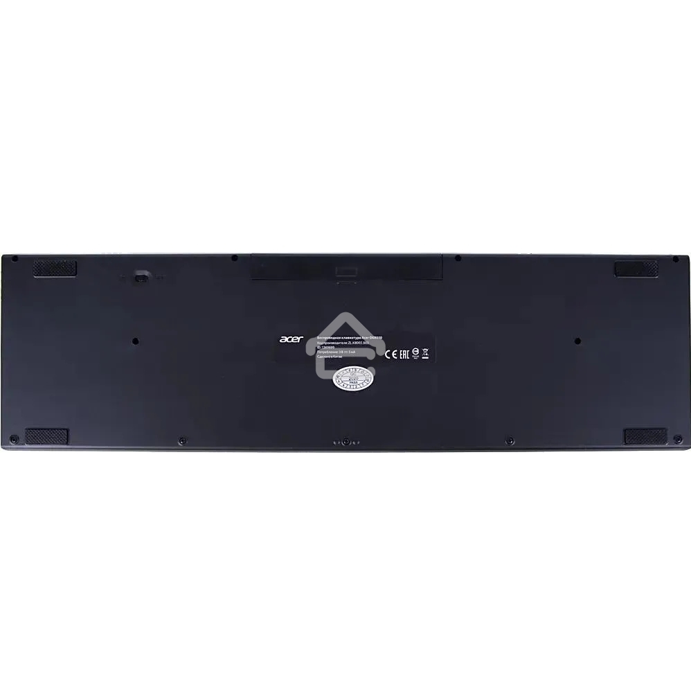Клавиатура беспроводная Acer OKR010, USB, Радиоканал, черный