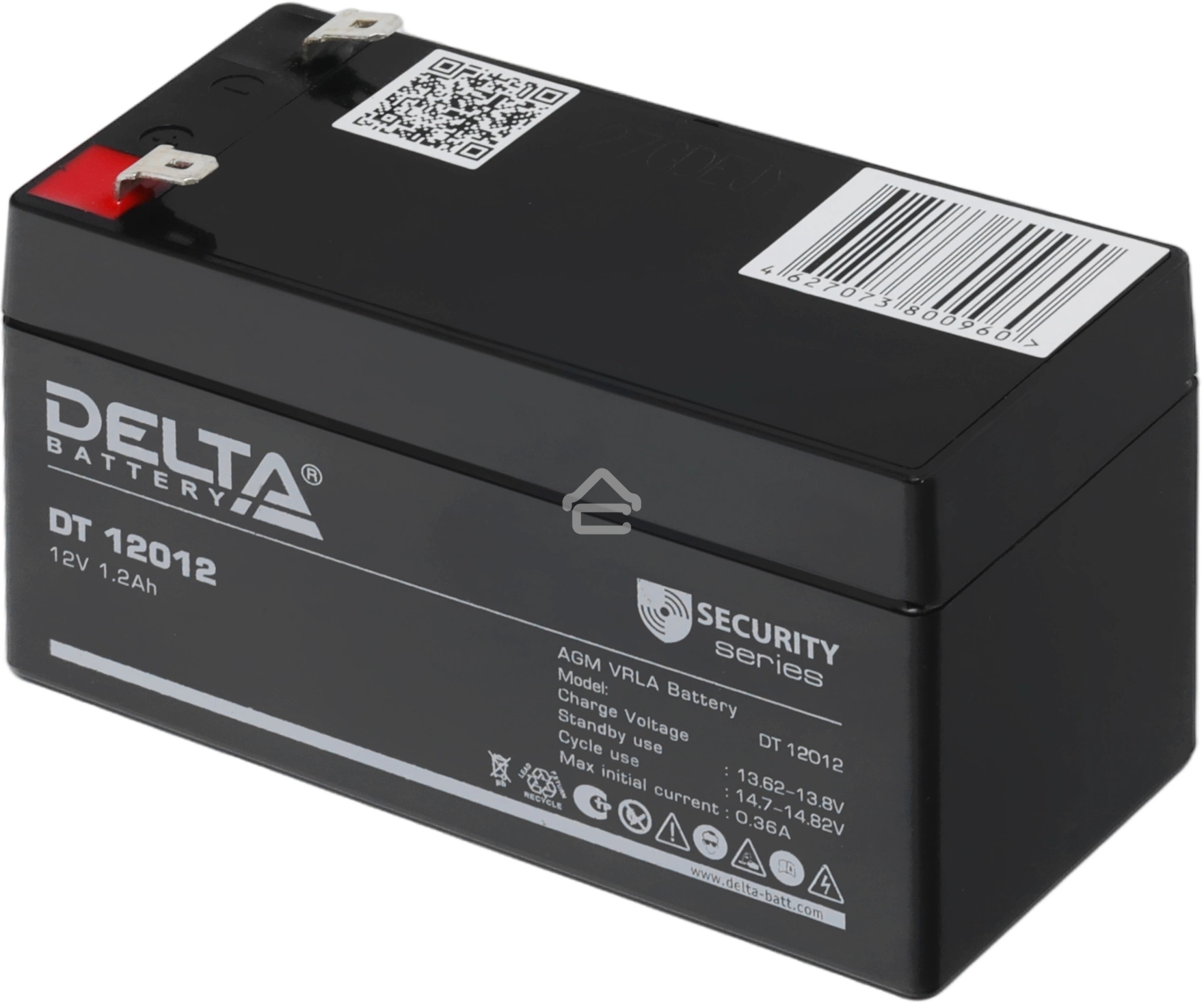 Батарея Delta DT 12012 (12V, 1.2Ah)