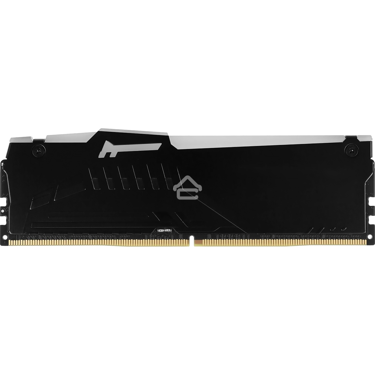 Оперативная память Kingston Fury Beast, DDR5, 32Gb (1x32Gb), 6000MHz, CL30, DIMM, с радиатором, RGb, черный