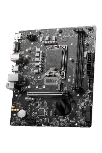 Материнская плата MSI PRO H610M-E DDR4, LGA 1700, Intel H610, 2xDDR4, 4xSATA, 1xM.2, 1xPCIe 4.0 x16, 1xPCIe 4.0 x1, 1xHDMI, 1xVGA, 1xRJ45 1Gb, 2xUSB-A 3.2 Gen 1, 4xUSB-A 2.0, 3x3.5мм, 7.1, mATX